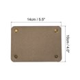 thumbnail image 2 of Unique Bargains Handbag Grip Protector Leather Handle Wrap, Golden Brown 2 Pack, 2 of 5