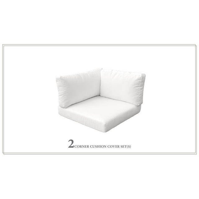 Ensemble Coussin pour MONACO-02a en Voile Blanche