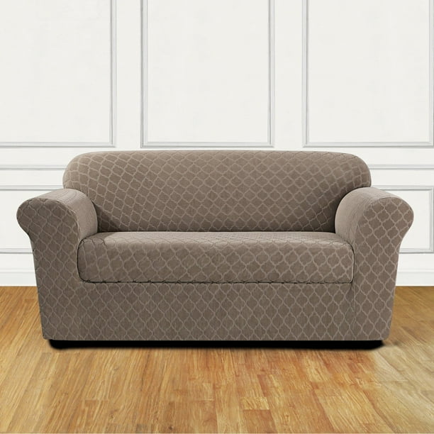 Sure Fit Stretch Grand Marrakesh 2Piece Loveseat Slipcover Walmart