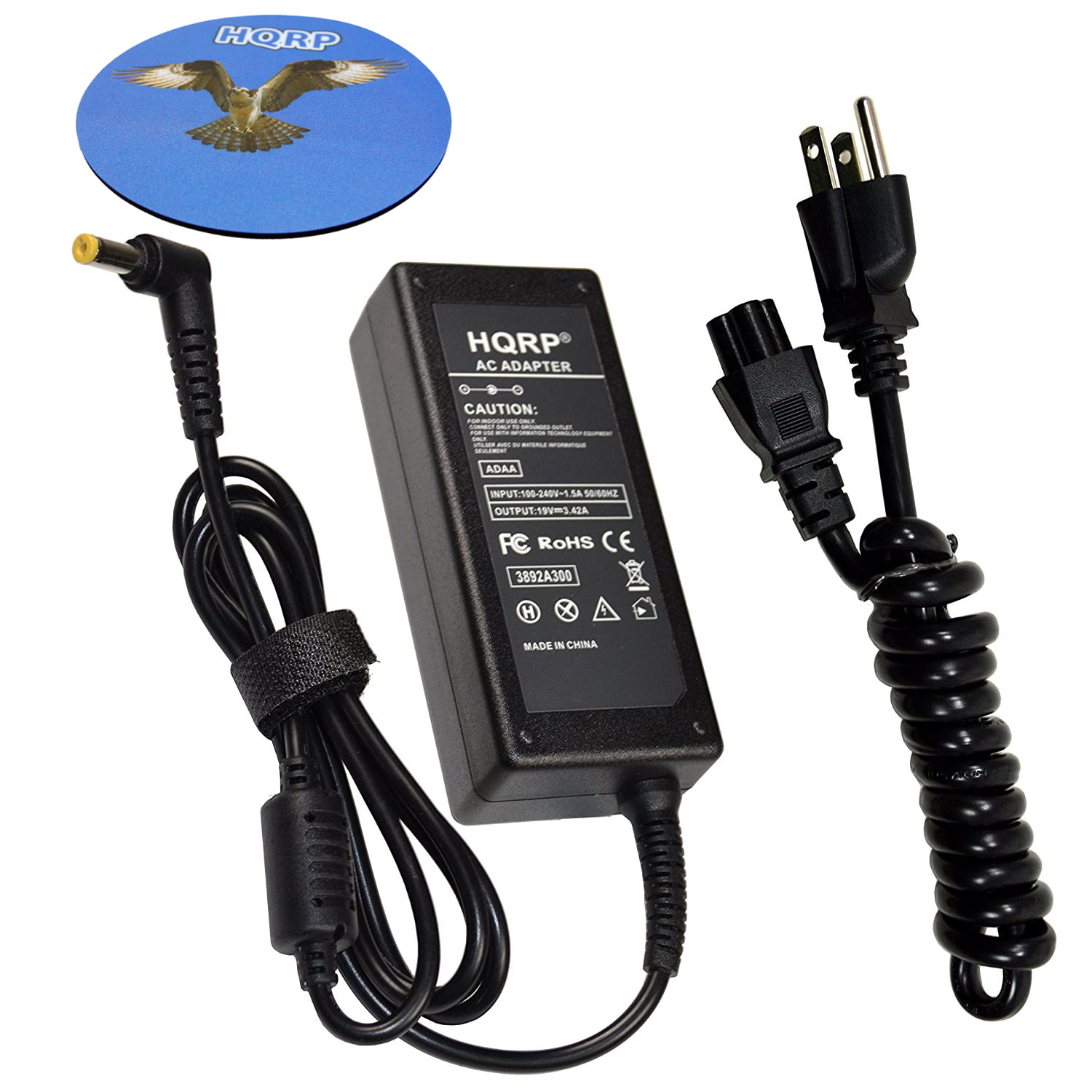 AC Adapter Power Supply Cord For Acer G246HL G246HYL G247HL LED LCD Monitor 