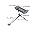 thumbnail image 3 of Eigraketly Silla plegable para exteriores Lazy Foot Drag Taburete retráctil para piernas Cojinete fuerte Luna Reposapiés Pesca al aire libre carpas, 3 of 6