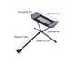 thumbnail image 4 of Yuarrent Silla plegable para exteriores, sillón reclinable para pies perezosos, taburete retráctil, banco, reposapiés, para exteriores, para carpas, 4 of 6