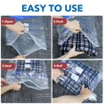 thumbnail image 4 of Bolsas de compresión MEIQIHOME Travel Vacuum Seal, paquete de 12, 4 of 7