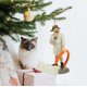 thumbnail image 4 of Muñeco de acrílico Adornos de regalo de Navidad Adornos de árbol de Navidad Decoración de Navidad Decoración de acrílico autobús Tamaño 8 cm, 4 of 6