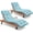 13#, variant on Waterproof Outdoor Chaise Lounge Chair Cushion with Ties, 75 x 23 x 5 Inches, Replacement Patio Pool Furniture Cushion