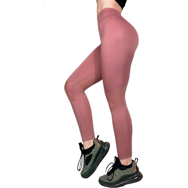 Mallon Lycra Leggins Mujer Licra Gym Casual Malla Talle Alto LOLE Leggings