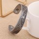 thumbnail image 4 of Pulsera para hombres Vintage Árbol de la vida Nudo Tótem Cuidado de la salud Brazalete de terapia magnética Brazalete para la circulación sanguínea Reducir el estrés, 4 of 8