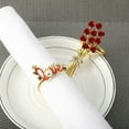 thumbnail image 3 of Leaveforme 4Pcs Love Letter Napkin Ring Holder Napkin Ring Napkin Buckle Valentine's Day, Family Reunion, Table Decoration Accessories, Birthday Party, 3 of 7