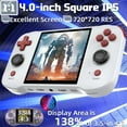 thumbnail image 2 of R46S Handheld Game Console 4 inch 64GB (White), 2 of 5