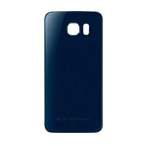 Samsung Galaxy S6 Edge Back Cover Glass Battery Door - Blue