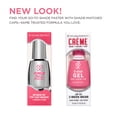 thumbnail image 6 of Salon Perfect Crème One Step Gel, Oh Snap!, Pink Nail Polish, 0.5 fl oz, 6 of 10