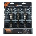 thumbnail image 4 of Keeper 1.25 in. W X 8 ft. L Black/Gray Tie Down w/Ratchet 800 lb 4 pk, 4 of 4