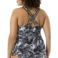 thumbnail image 3 of Women's Plus-Size Paradise Palm Highneck Tankini Top, 3 of 6