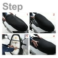 thumbnail image 5 of Unique Bargains XXL 3D Motorcycle Moped Seat Cover Breathable Mesh Net Protector Cushion, 5 of 5