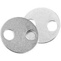 LEORX Mechanical Music Box Windup Key for Music Box Metal Silver 2Pcs