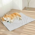 thumbnail image 3 of KMWGRE Co Oling Mat For Dogs Cats Machine Washable Pet Pad With Soft Fabric Portable Summer Comfort Indoor Outdoor Use C 149.86x101.6x5cm, 3 of 3