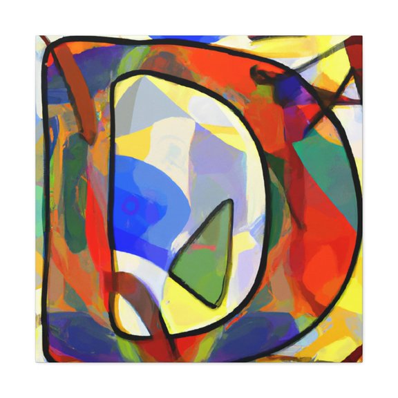 Colorful Striking Dancer - Canvas