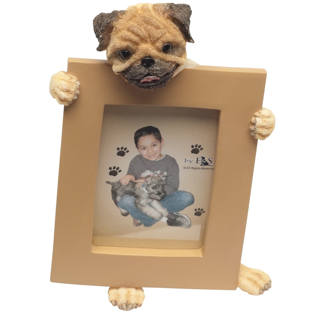 Pug Holding Frame Small Picture Frame