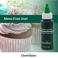 thumbnail image 6 of Chefmaster by US Cake Supply 2.3-Ounce Forest Green Liqua-Gel Cake Food Coloring, 6 of 7