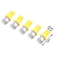 thumbnail image 3 of Car Led Light Bulbs  Led Light Bulbs  T10 Led Light Bulbs  T10 Car Led Light Bulbs  T10 Led Lamp 20 Pcs 12V T10 5050 5 SMD LED Car  Light Bulbs Super Bright Lamp Amber, 3 of 8