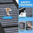 thumbnail image 5 of Dog Ramp for Car, 71" Long & 17.3" Wide Portable Dog Ramps for Large Dogs with Non-Slip Rug Surface Dog Car Ramp for SUV Car & Truck, Folding Dog Ramp Up to 250LBS, 5 of 7