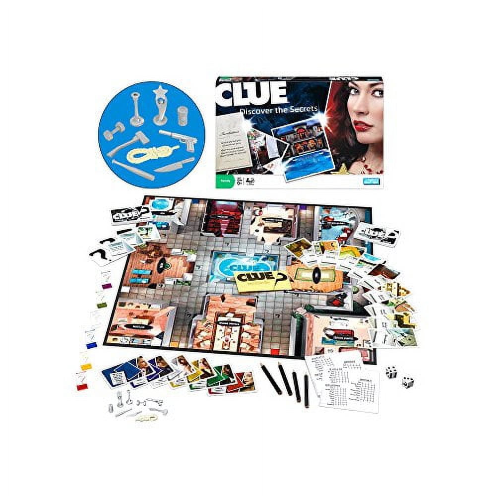 Clue Classic Mystery Board Game for Kids and Family Ages 8 and Up, 2-6 Players