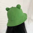 thumbnail image 6 of Travelwant Frog Hat for Adult Teens, Cute Frog Bucket Hat, Cotton Bucket Hat Funny Hat Fisherman Hat for Men Women, 6 of 7