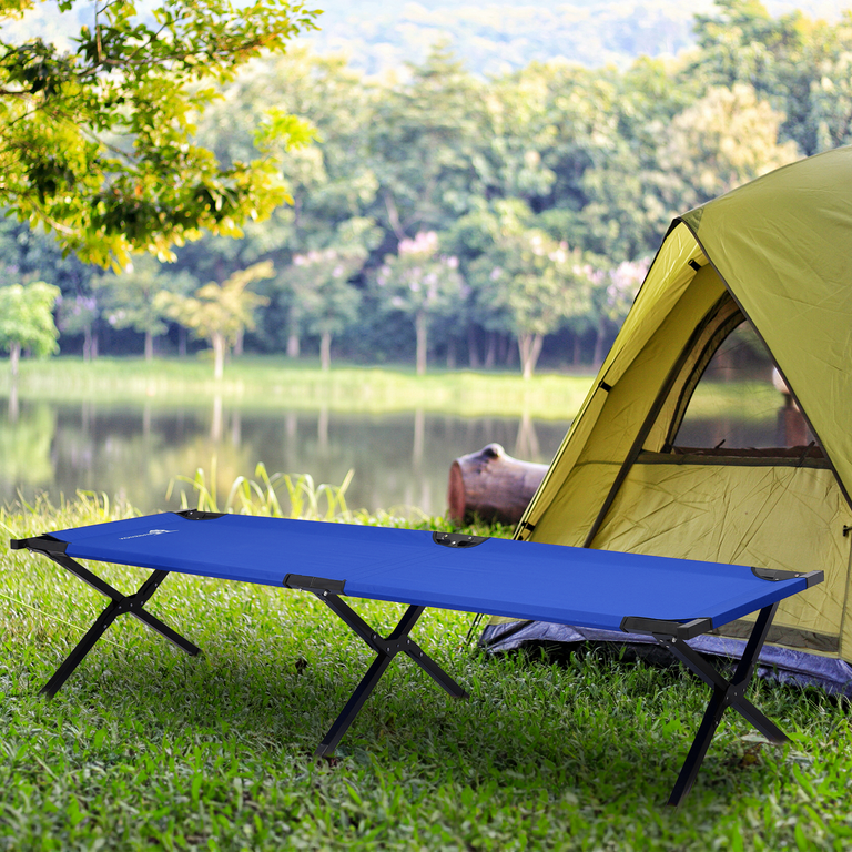 Military Cot Canvas Camp Cot Vintage Army Cot With Cast Iron Frame