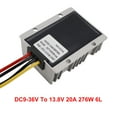 thumbnail image 4 of DC 9-36V Converter To DC 13.8V 20A Boost Buck Power Module Voltage Regulator, 4 of 11