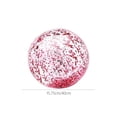 thumbnail image 3 of PVC Inflatable Beach Balls Glitter Transparent Beach Balls Water Play Toy Outdoor Floating Sports Balls, 3 of 8