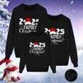 thumbnail image 6 of Fiaer 2025 Family Christmas Sweatshirts Plus Size Crew Neck Xmas Pullover Long Sleeve Baggy Trendy Comfort Lightweight Holiday Tops Men M, 6 of 6
