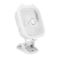 thumbnail image 2 of Ventilador pequeño, ventilador con clip blanco, ventilador con clip USB, ventilador con clip portátil, calidad inigualable, 2 of 12