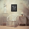 thumbnail image 4 of Harper, Ethan 12x14 Black Modern Framed Museum Art Print Titled - Slate Floral IV, 4 of 5