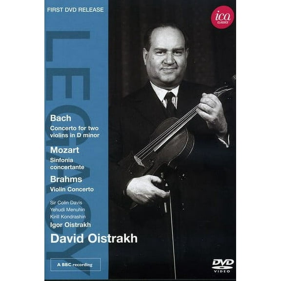 David Oistrakh Plays Violin Concertos (DVD), Ica Classics, Music & Performance