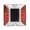 Red, variant on ENYOUNG Heavy Duty LED Solar Power Ground Marker Lights 4.1 Inches / 10.3 CM Cast Aluminium IP65 Waterproof Outdoor Walkway Driveway Road Highway Spike Warning Lamp for Traffic Guidance - Red