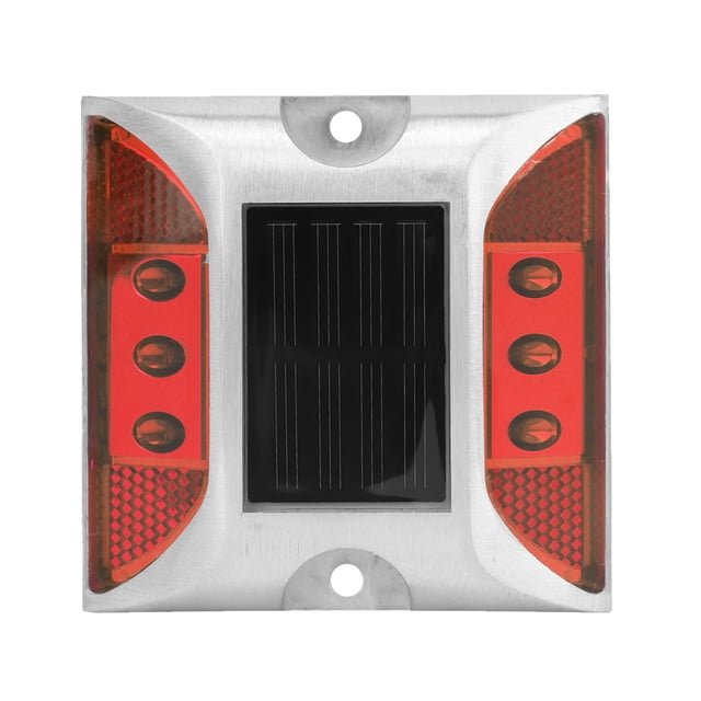 Luces LED solares para señalización de tierra, impermeables, para exteriores, para caminos, autopistas, etc.