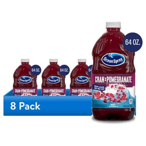 Ocean Spray Cran-Pomegranate Juice Drink, 64 fl oz, 8 Pack
