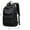 Black, variant on Simple Casual Junior High School Student Schoolbag,Camouflage blue
