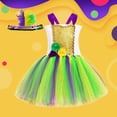 thumbnail image 2 of XDZJLR Robes pour Filles Carnaval Trois Couleurs Côté Lumineux avec Robe de Fête Performance, 2 of 5