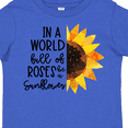 thumbnail image 4 of Inktastic Summer in a World Full of Roses Be a Sunflower Boys or Girls Toddler T-Shirt, 4 of 5