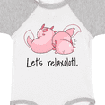 thumbnail image 4 of Inktastic Let's Relaxolotl with Sleeping Axolotls Boys or Girls Baby Bodysuit, 4 of 5