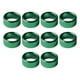 thumbnail image 1 of Juego de 10 Anillos de Aluminio para Patas de Paloma Colco Verde, 1 of 7