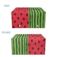 thumbnail image 4 of Psesaysky Rectangle Tissue Box Cover - Waterproof PU Leather Tissues Cube Boxes Holder Aesthetic Desk Decor for Room, Home & Office - Watermelon, 4 of 7
