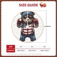 thumbnail image 2 of Sikiie Patriotic Boxing Bear Art Christmas Tree Skirt, Christmas Tree Decorations, Christmas Decor, Tree Mat Decoration(30-48IN)-36", 2 of 6