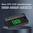 thumbnail image 3 of Head-Up Display for Car, Windshield Speedometer Projector, Digital GPS Car Head-Up Display with Overspeed Warning for All Vehicles, 3 of 9
