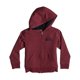 thumbnail image 1 of Quiksilver Boys Kadam Sherpa Sudadera con Capucha, Rojo, 4 Quiksilver Sudadera, 1 of 2