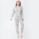 thumbnail image 4 of Conjunto cálido de Navidad para padres e hijos, pijama estampado para el hogar, conjunto de dos piezas para mamá Fridja  nalpqowj93, 4 of 5