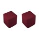thumbnail image 1 of Injueey Instalación de poliéster otomano otomano limpio fundas para taburetes extra integrales asiento resistente al desgarro aplicación Vino rojo 2Conjunto, 1 of 1