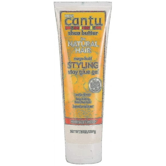 Cantu Natural Hair Styling Gel Stay Extreme Hold Tubo 8 Oz