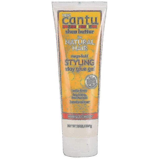 Cantu Natural Hair Styling Gel Stay Extreme Hold Tubo 8 Oz